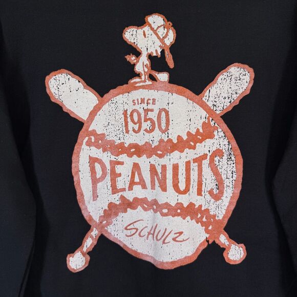 Desert Dreamer Peanuts Sweatshirt Womens Small Snoopy Baseball Graphic Sweater - Picture 5 of 9